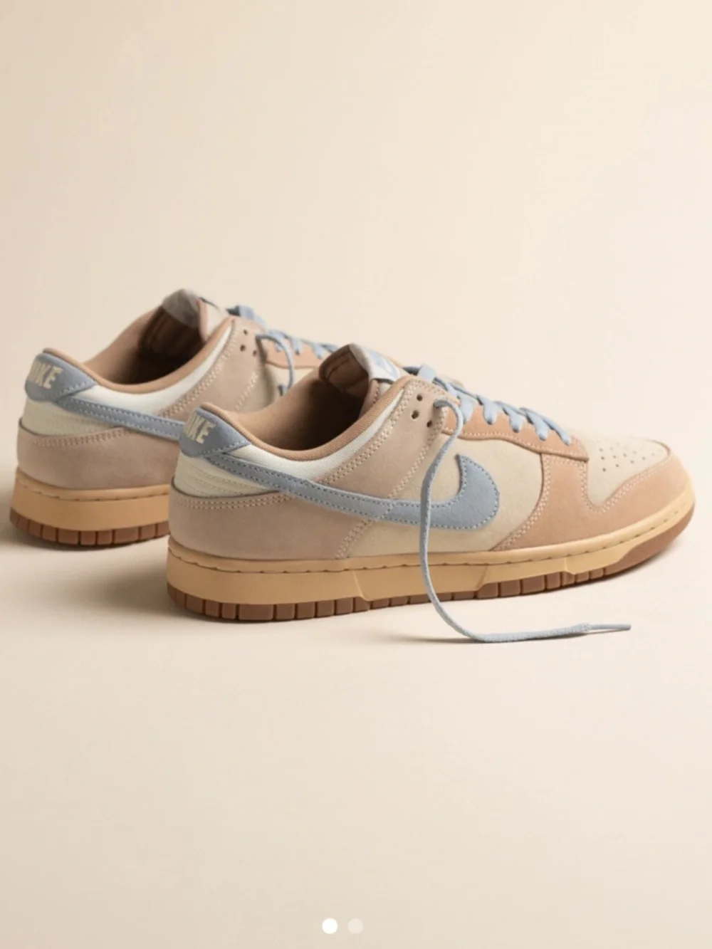 Nike Dunk Low Sanddrift Light Armory Blue Sneaker